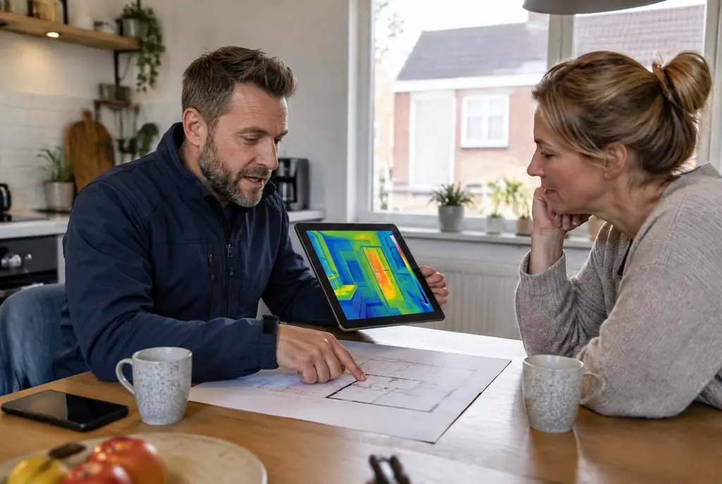 Lekdetectie Tiel – bevindingen bespreken aan de keukentafel